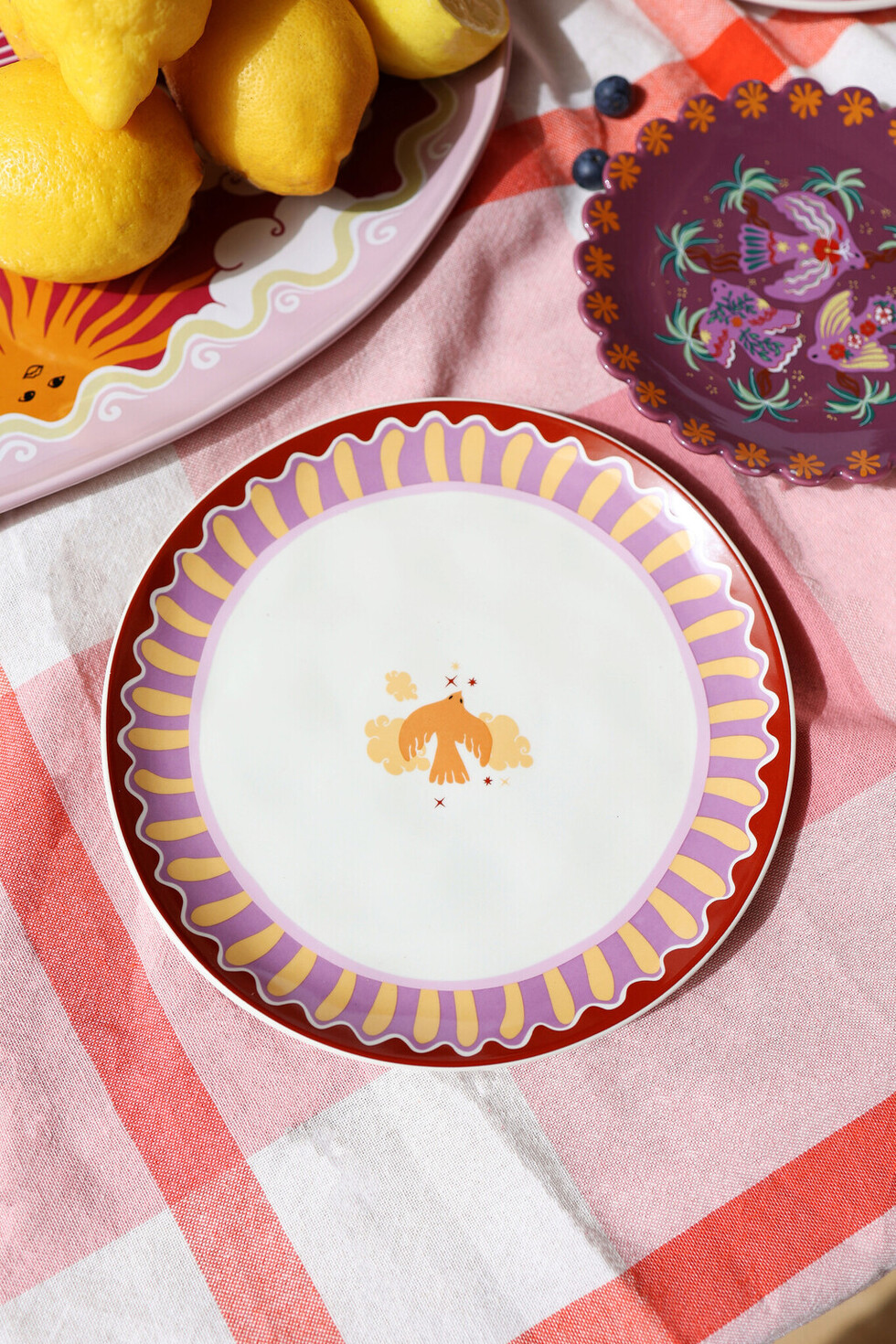 Plate Bird-All the luck in the world